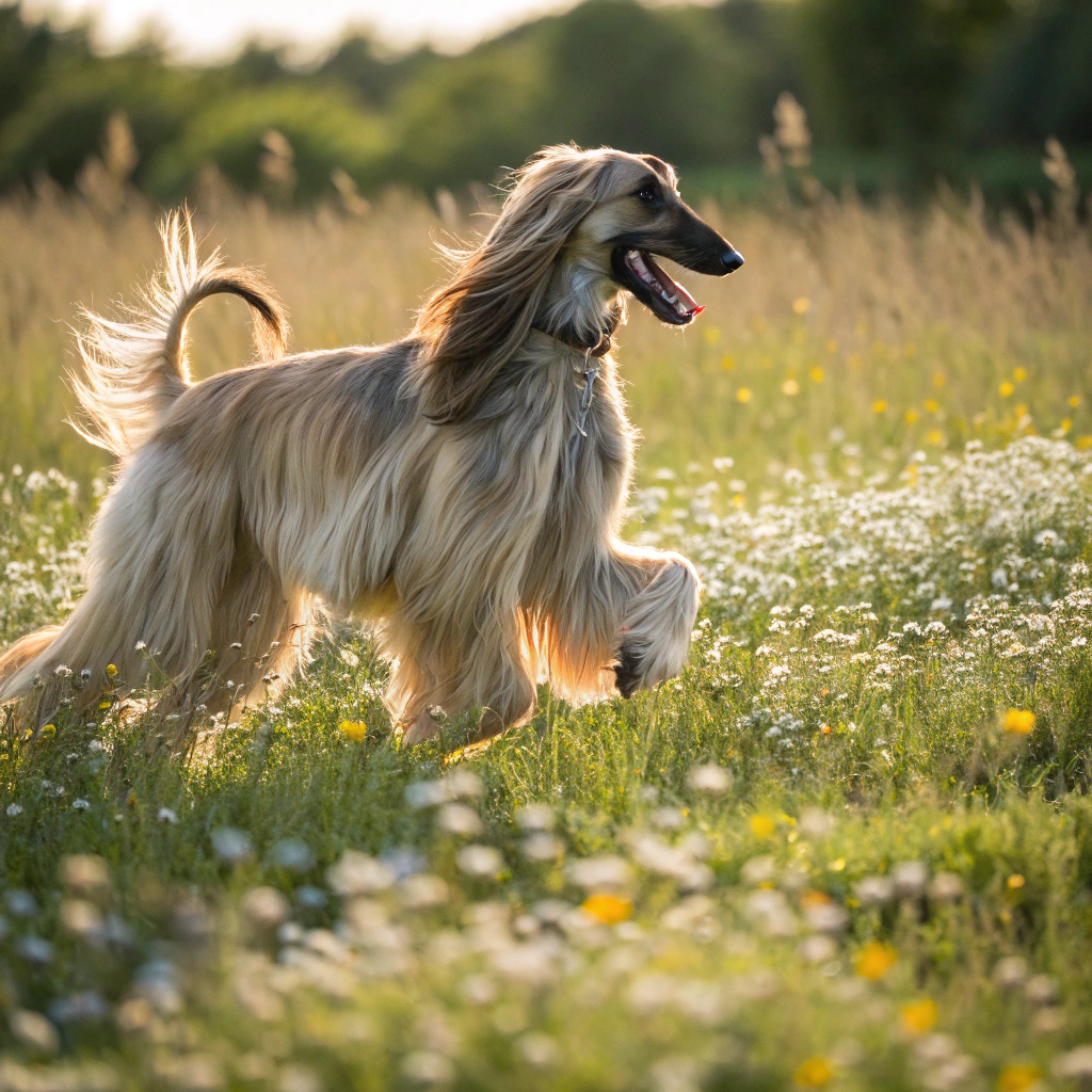 Afghan Hound dog breed
