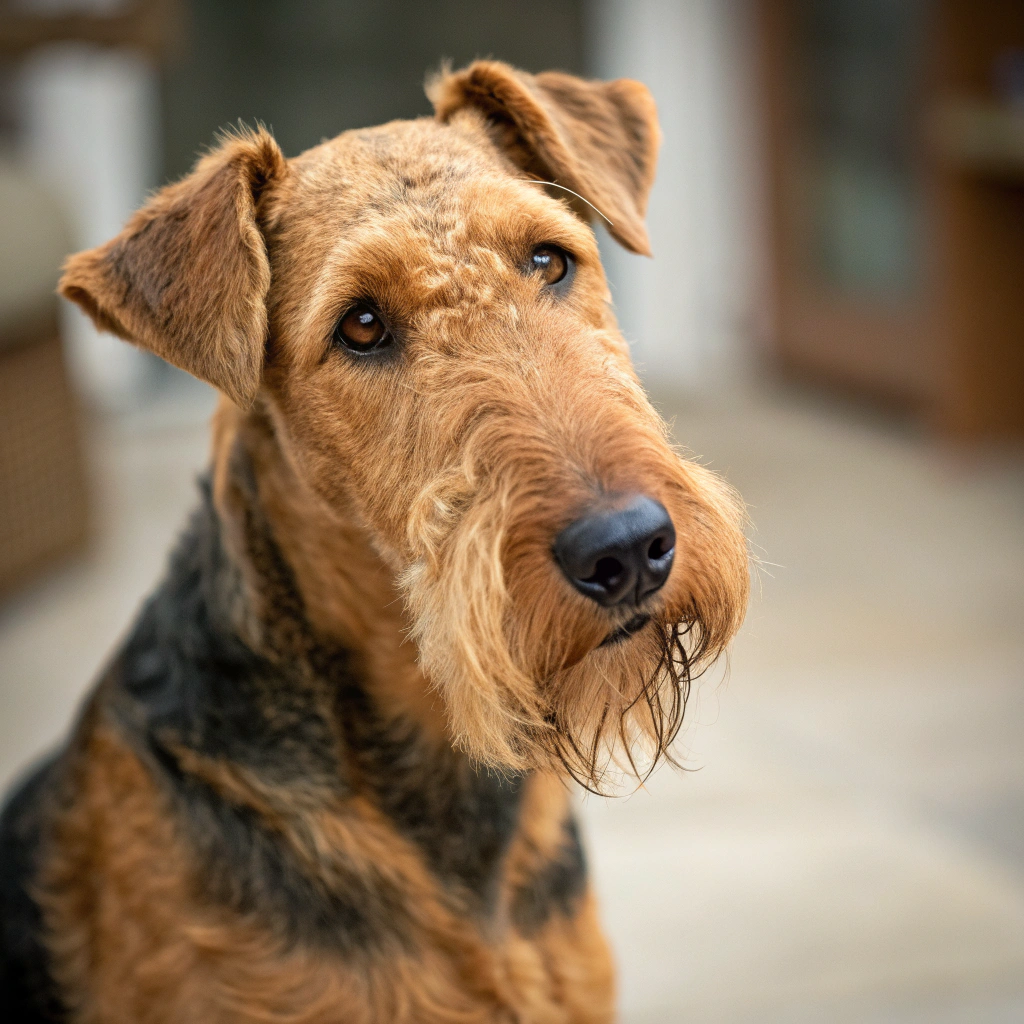 Airedale Terrier dog breed