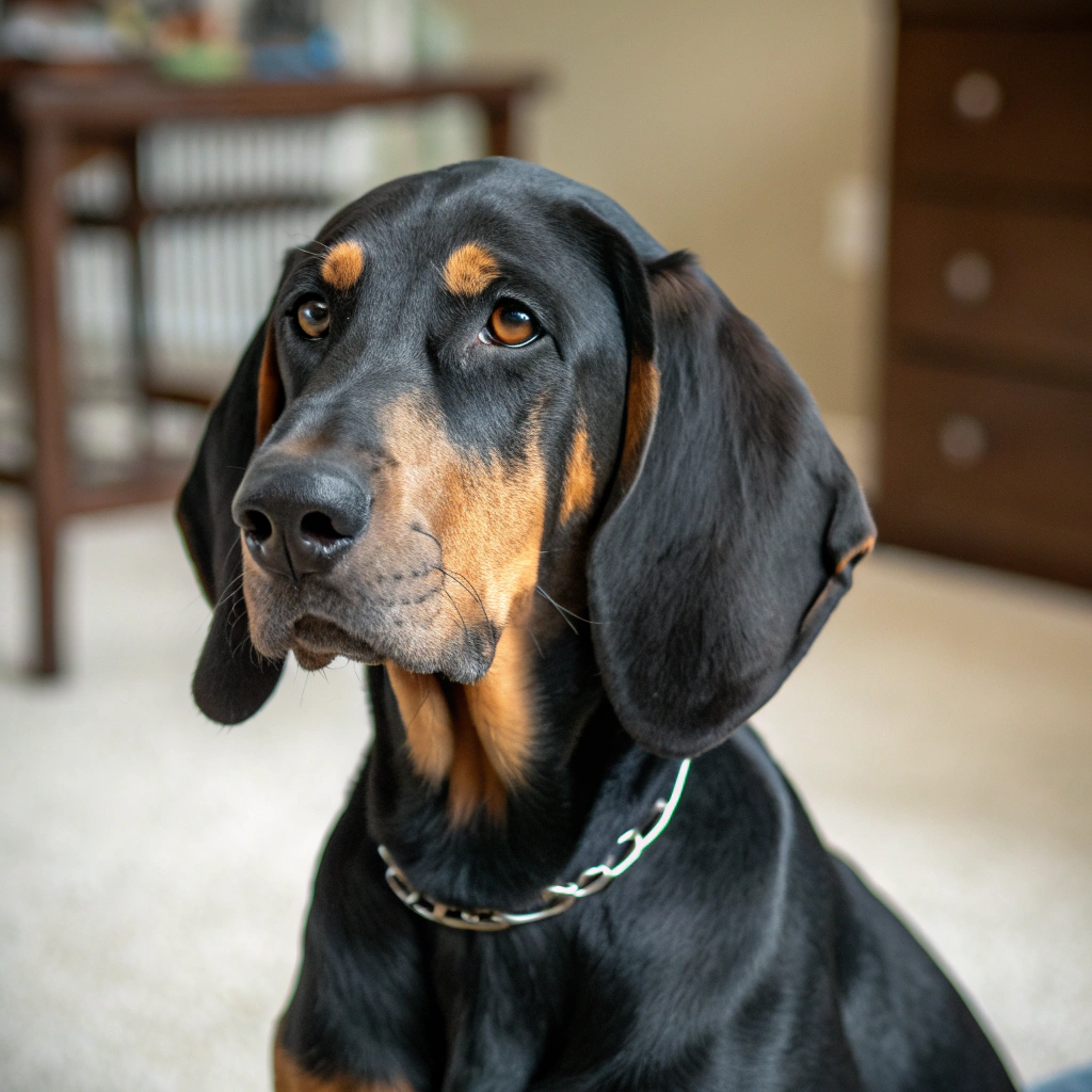 Black and Tan Coonhound dog breed
