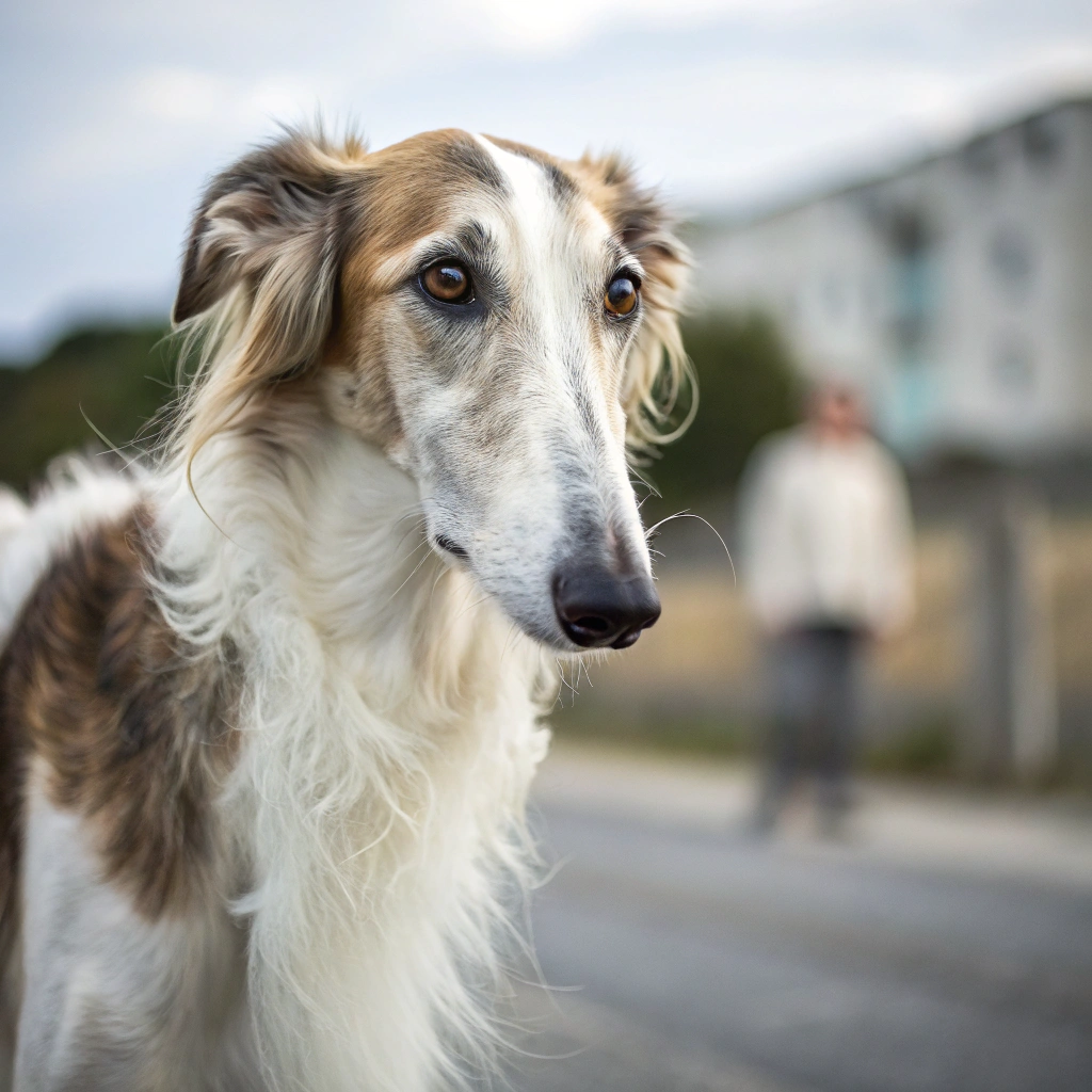 Borzoi dog breed