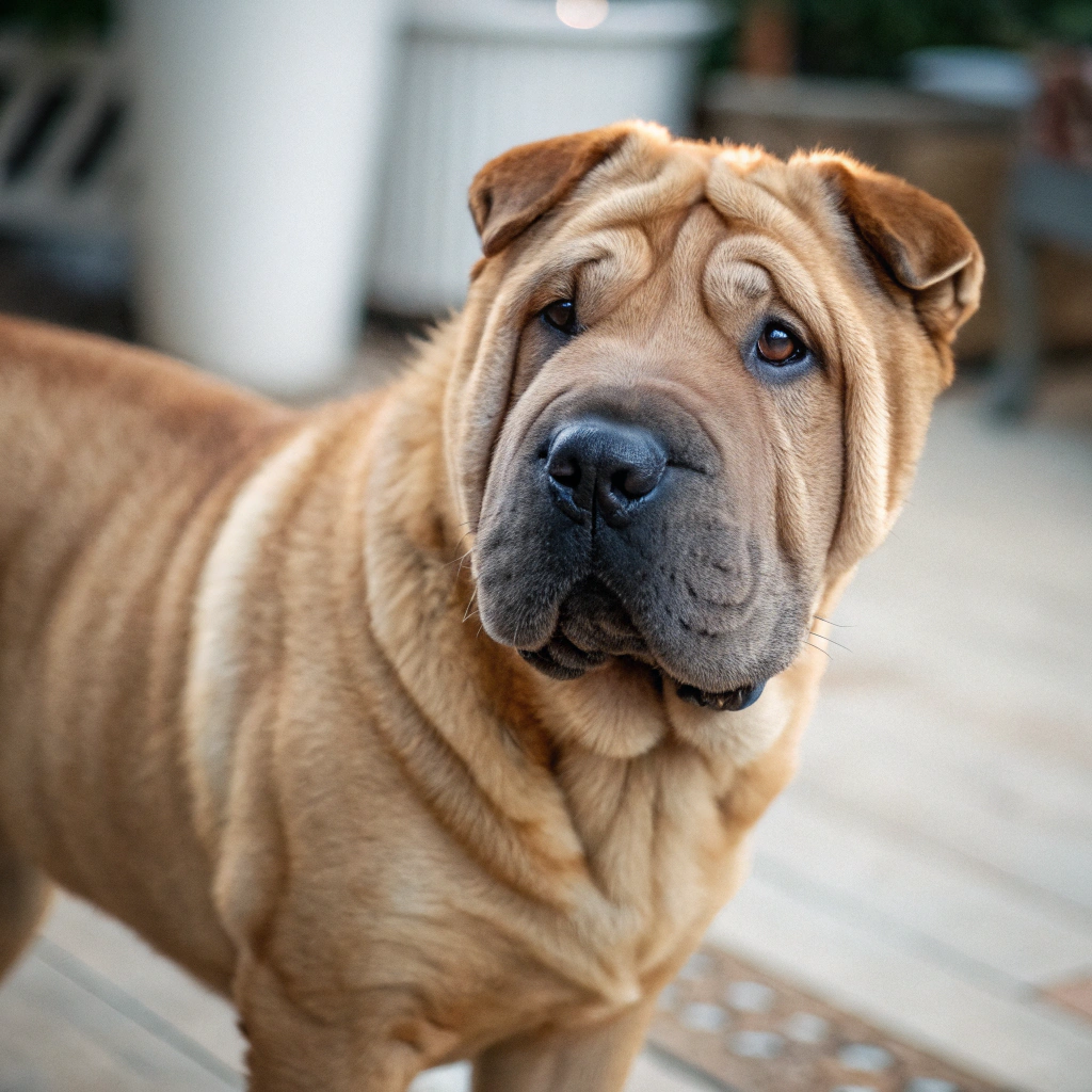 Chinese Shar-Pei dog breed