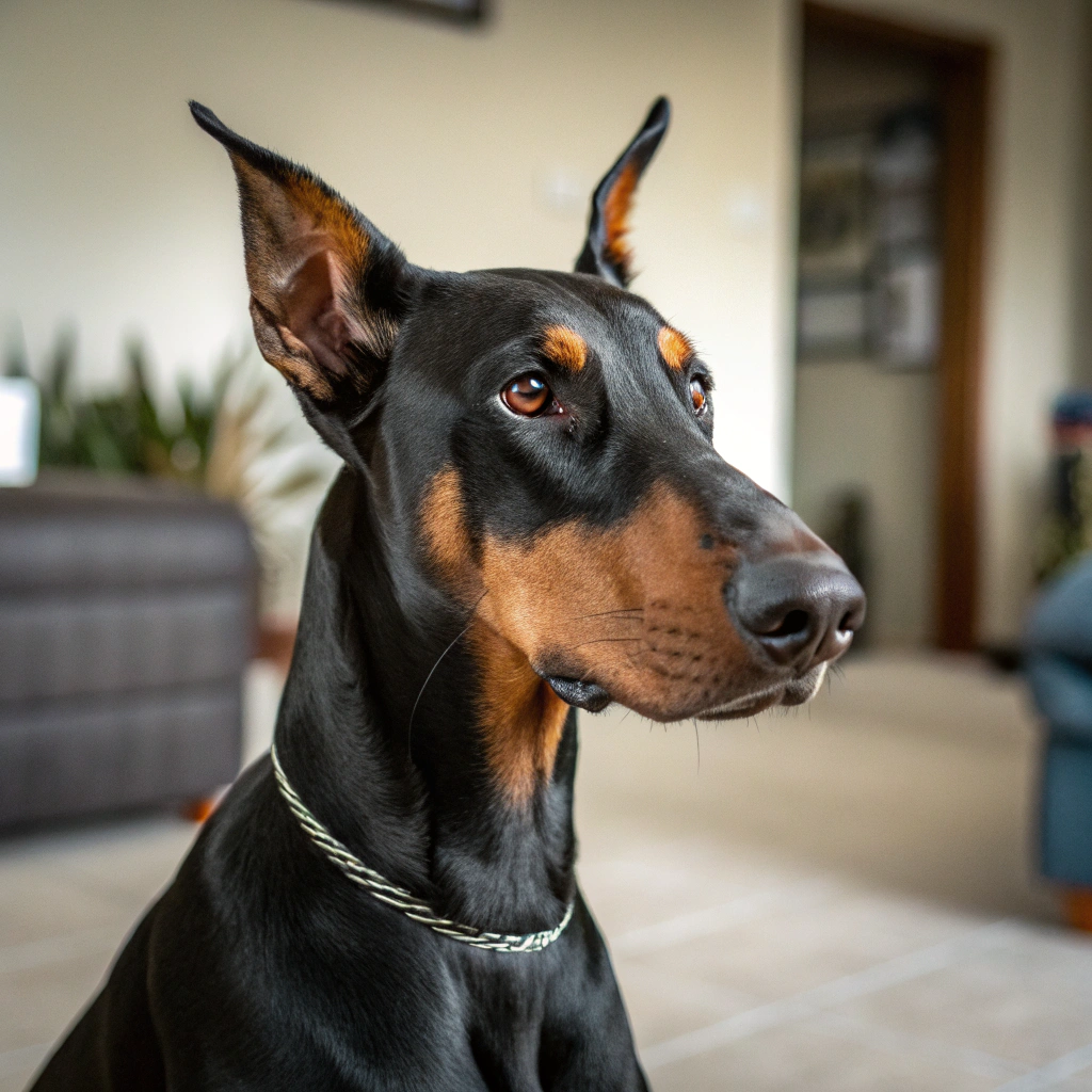 Doberman Pinscher dog breed