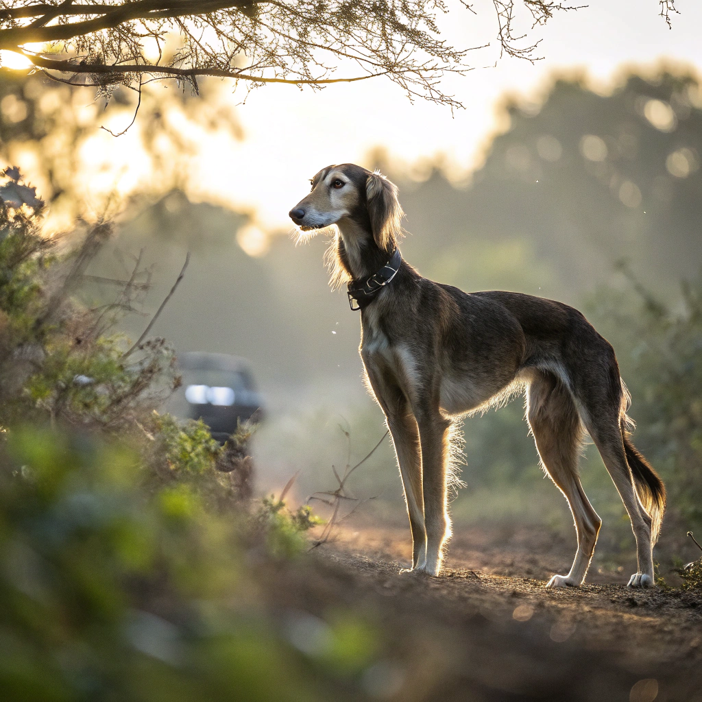 Saluki dog breed